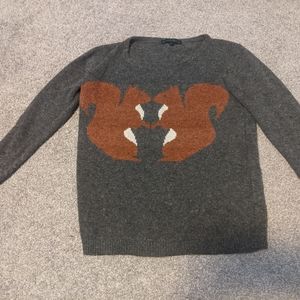 Sugarhill Boutique Knit Sweater with Squirrels